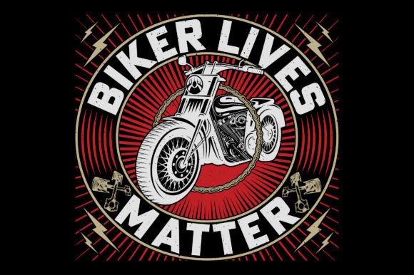 Biker Lives Matter Motorcycle T-Shirt Graphics Review