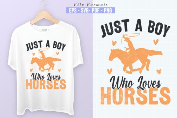 Just a Boy Who Loves Horses
