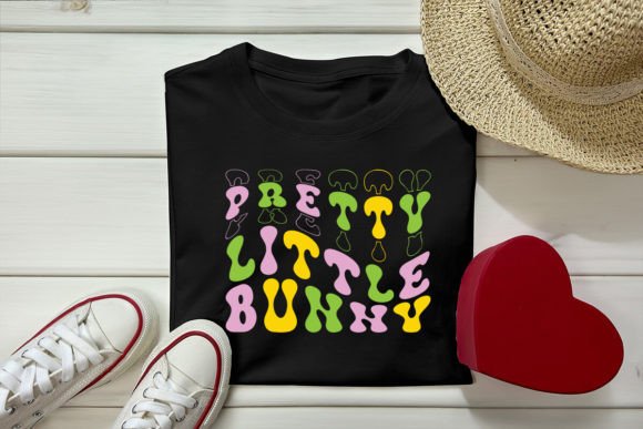 Pretty Little Bunny Retro Design: T-Shirt Graphics That Work