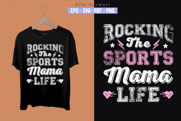 Rocking the Sports Mama: Graphics for T-Shirt Designs