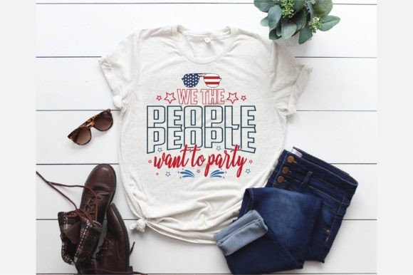 We the People Want to Party SVG Design